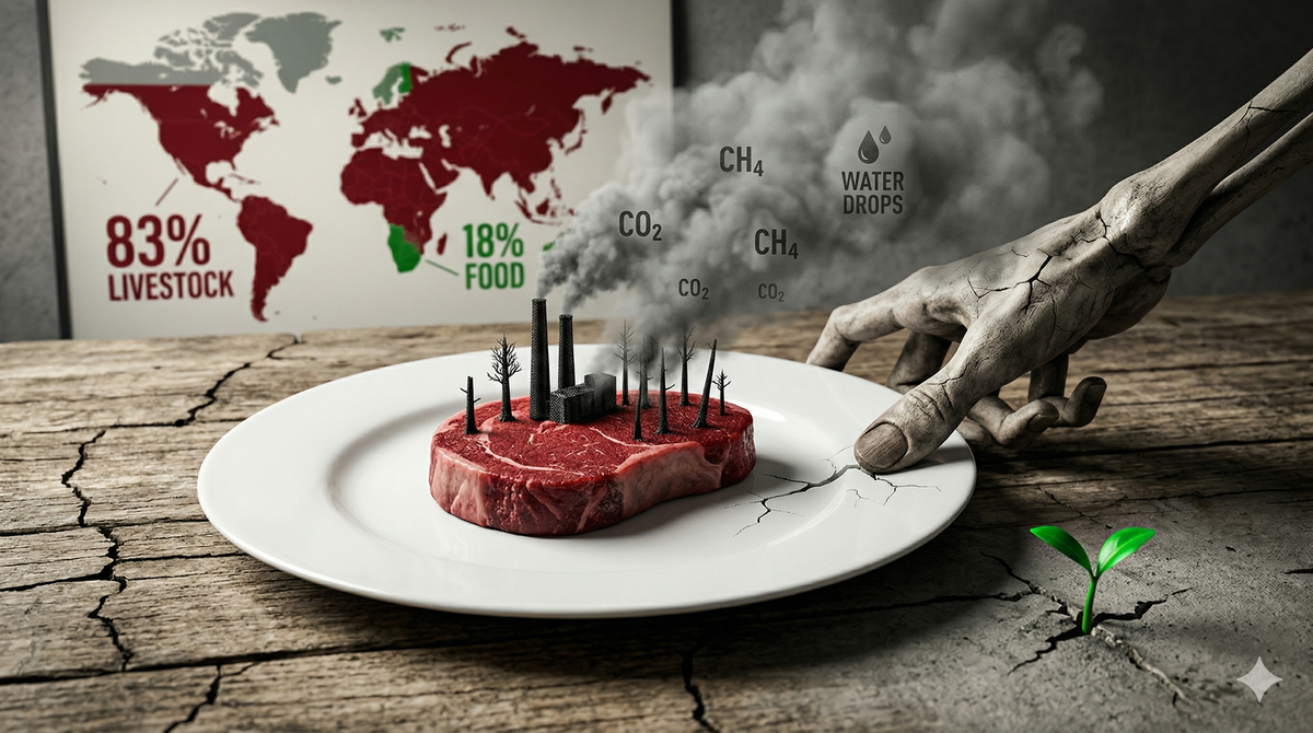 La Verità Scomoda nel Tuo Piatto: Perché la Scienza Indica il Veganismo come Unica Via